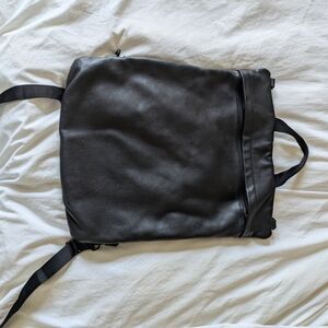 Cos Black Backpack With Adjustable Straps
